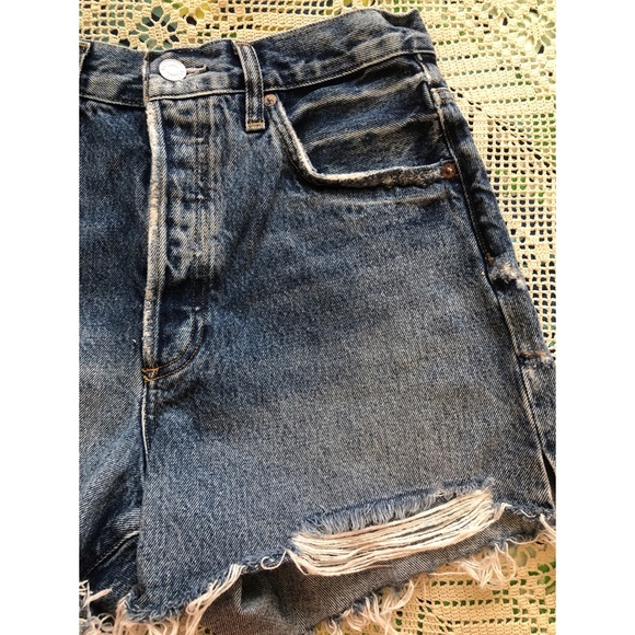 Agolde Ribtide Shorts - Picture 3 of 8